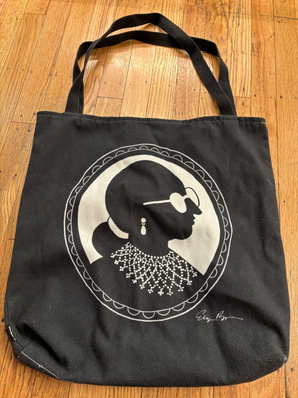 Ruth Bader Ginsburg tote bag